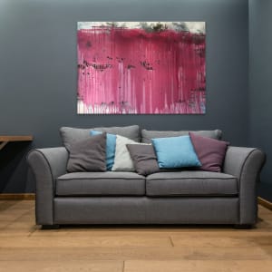 Pink Abstraction by Margret Trimborn 