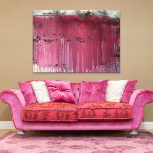Pink Abstraction by Margret Trimborn 