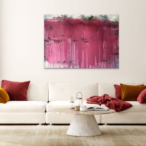 Pink Abstraction by Margret Trimborn 