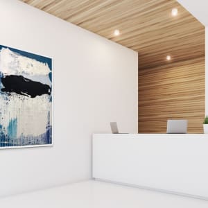Into the blue #2 by Margret Trimborn 