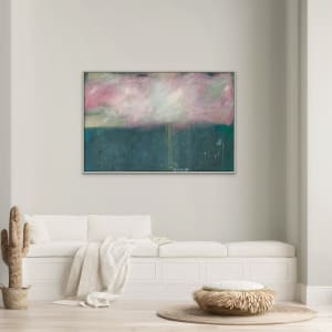 Mystic Landscape III - SOLD by Margret Trimborn  Image: In Situation