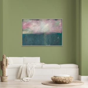 Mystic Landscape III - SOLD by Margret Trimborn  Image: In Situation