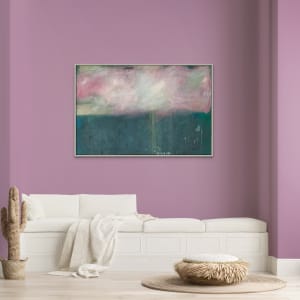Mystic Landscape III - SOLD by Margret Trimborn  Image: In Situation