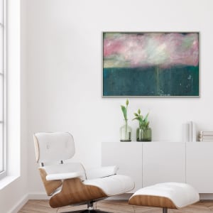 Mystic Landscape III - SOLD by Margret Trimborn  Image: In Situation