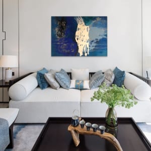 Into the blue #1 by Margret Trimborn 