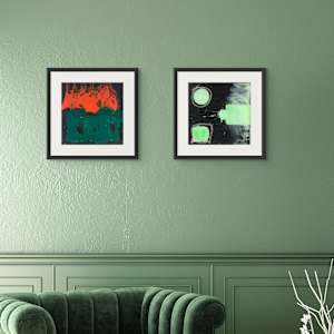 Mystical color plays last night #2 by Margret Trimborn 