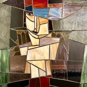 Emilio's Cubist Lady by Michael Oates