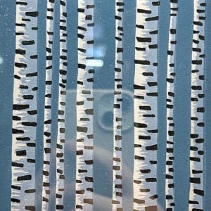 Abstract Birches by Daryl Storrs