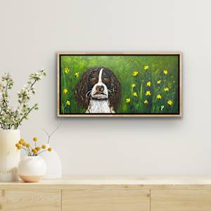 Charlie in the Flowers by Donna Richardson 