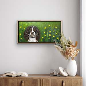 Charlie in the Flowers by Donna Richardson 