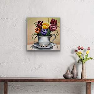 Teacup Tulips by Donna Richardson 