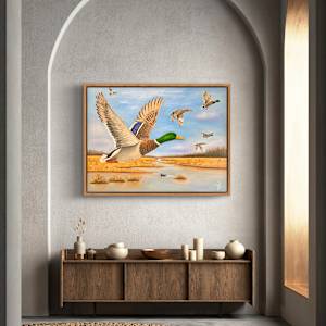 Wings Over Wetlands by Donna Richardson 