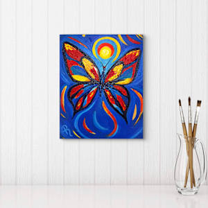 Firefly Butterfly by Donna Richardson 