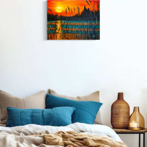 Sunset Silhouette by Donna Richardson 