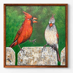 Fence Fuss by Donna Richardson 