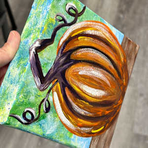 Tabletop Pumpkin by Donna Richardson 