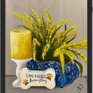 Golden Dog Kisses by Donna Richardson 