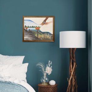 Landscape Brushstroke by Donna Richardson 