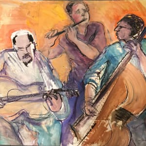 Three Musicians by Regina Silvers