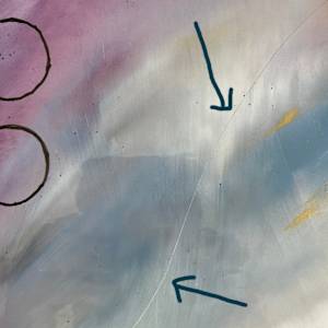 Fragmented Horizon by Anne Burtt  Image: Fragmented Horizon Close Up of the Crack