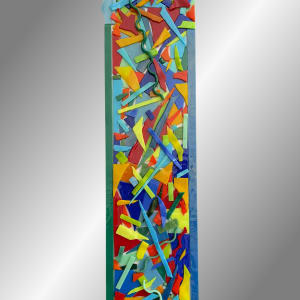 Colorful Garden Totem by Anne Burtt, Image 2.
