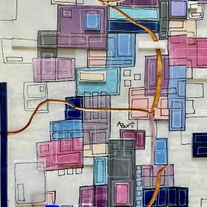 Modern Arrangement by Anne Burtt  Image: Modern Arrangement Close Up 4