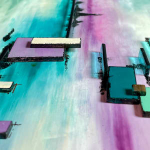 Napa Nights by Anne Burtt  Image: Napa Nights  Close Up