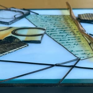 Radiant Reflections by Anne Burtt  Image: Radiant Reflections Close Up