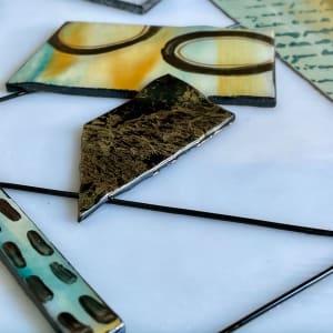 Radiant Reflections by Anne Burtt  Image: Radiant Reflections Close Up