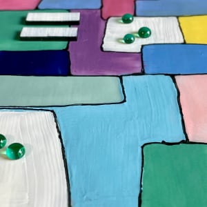 Mosaic Dreams by Anne Burtt  Image: Mosaic Dreams Side View