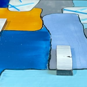 Elysian Blueprint by Anne Burtt  Image: Elysian Blueprint Close Up