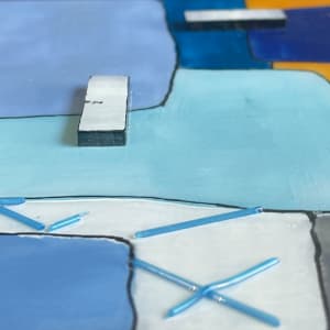 Elysian Blueprint by Anne Burtt  Image: Elysian Blueprint Close Up