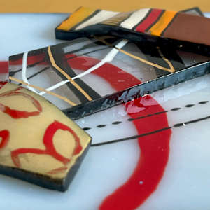 Abstract Reflections by Anne Burtt  Image: Abstract Reflections Close Up