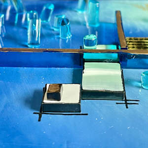 Always Blue by Anne Burtt  Image: Always Blue Close Up