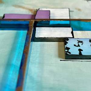 Always Blue by Anne Burtt  Image: Always Blue Close Up