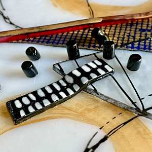 Geometric Serenade by Anne Burtt  Image: Geometric Serenade Close Up