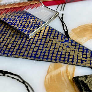 Geometric Serenade by Anne Burtt  Image: Geometric Serenade Close Up