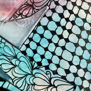 Folded Whispers by Anne Burtt  Image: Folded Whispers Close Up