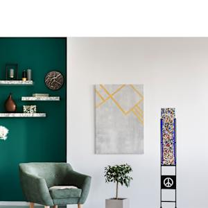 Peaceful Jewelscape by Anne Burtt  Image: Peaceful Jewelscape in Home