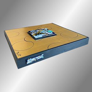 Secret Happiness by Anne Burtt  Image: Secret Happiness Side