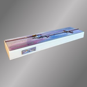 Serene Cascade by Anne Burtt  Image: Serene Cascade Side