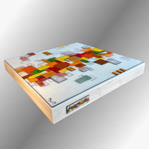 Sunlit Cascade by Anne Burtt  Image: Sunlit Cascade Side