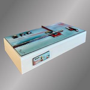 Tranquil Ascent by Anne Burtt  Image: Tranquil Ascent Side