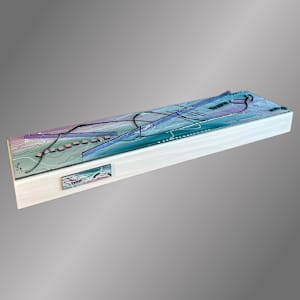 Whispering Waves by Anne Burtt  Image: Whispering Waves Side