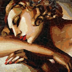 Sleeping Girl (detail) - La Dormeuse by Mai Van Nhon