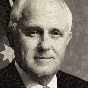 Malcolm Turnbull  - Prime Minister of Australia by Mai Van Nhon