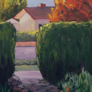 Outside my front door by Hilary Seselja