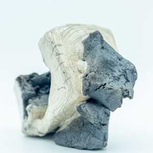 Raku Sculpture - 123 by Chris Heck 