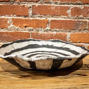 Raku Bowl - 131 by Chris Heck 