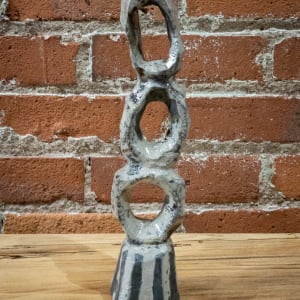Raku Sculpture - 168 by Chris Heck 